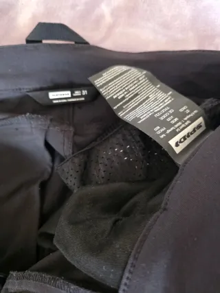 Pantalón moto verano negro