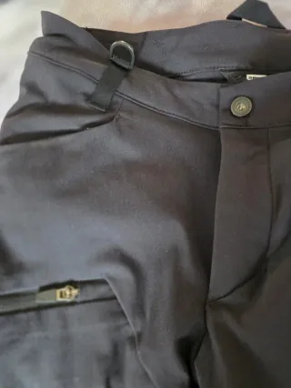 Pantalón moto verano negro