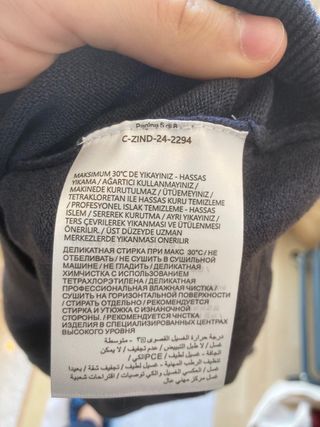 Jersey Moncler Cuello Alto Talla L