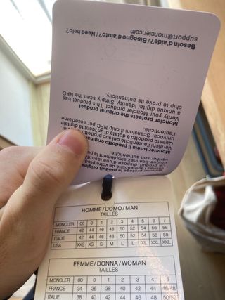 Jersey Moncler Cuello Alto Talla L