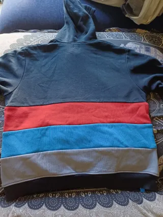 Sudadera Adidas Hombre Negra Multicolor