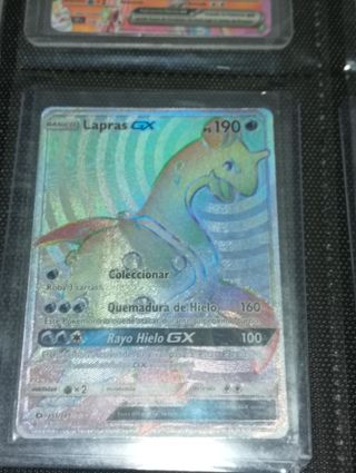Carta Pokémon Lapras GX 190 HP