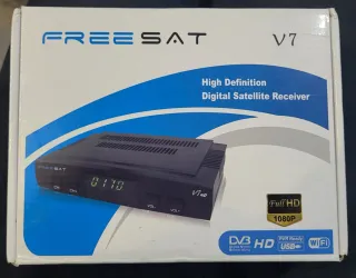 Receptor Satélite Digital FREESAT V7 HD