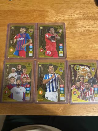 Panini Balón de Oro 21/22 - Pedri, Koundé, Oyarzab