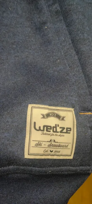 Sudadera con capucha Wedze azul