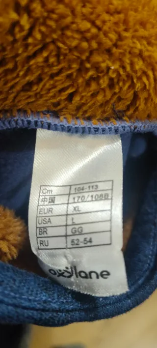 Sudadera con capucha Wedze azul