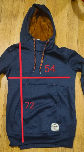 Sudadera con capucha Wedze azul