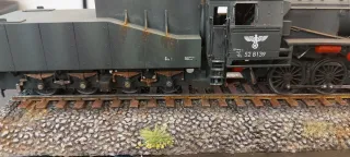 Maqueta tren alemán II GM