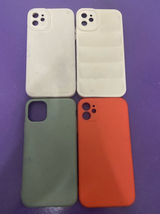 Lote 4 fundas iPhone 11