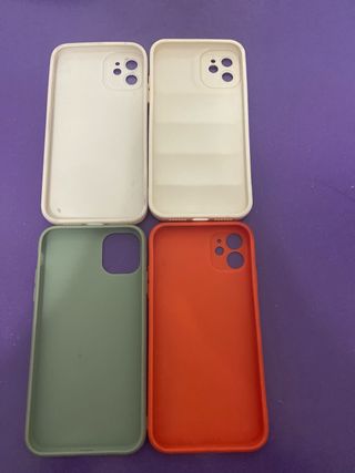 Lote 4 fundas iPhone 11