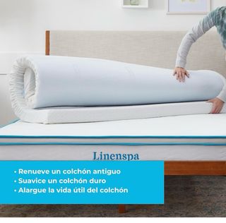 Sobrecolchón viscoelástico 150x190 cm