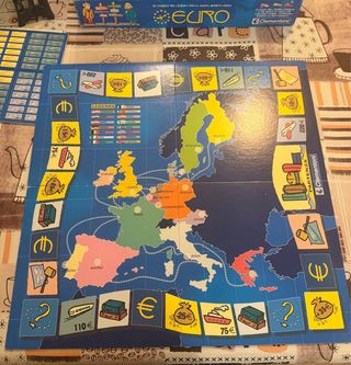 Gioco da tavolo “EURO in viaggio per l’Europa”