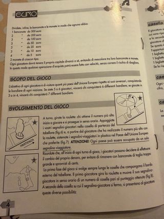 Gioco da tavolo “EURO in viaggio per l’Europa”