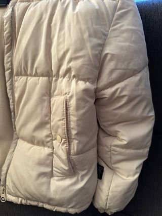Chaqueta acolchada Pull&Bear beige Talla XS