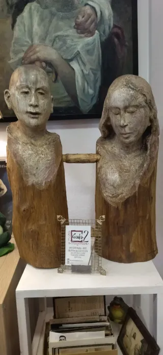 Escultura . Anunciación.