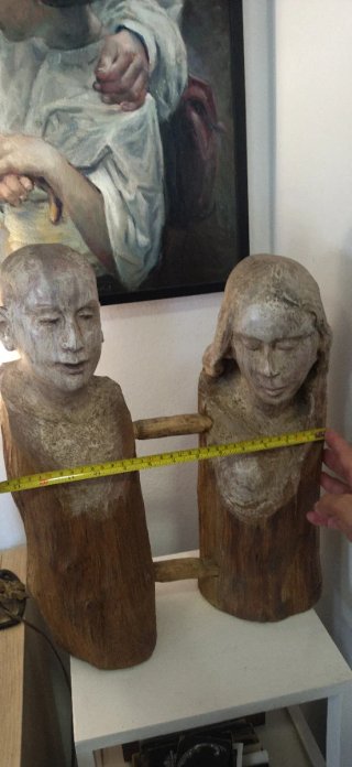Escultura . Anunciación.