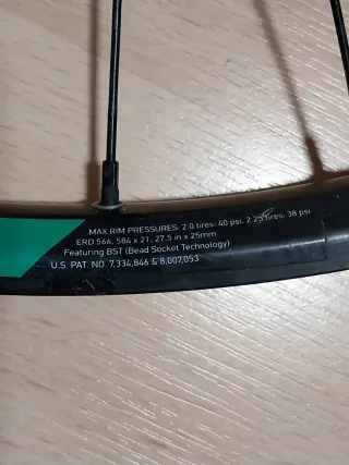 Rueda Trasera ZTR Rapid Stans Notubes