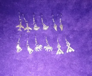 Todos 5€ !!! Lote 6 Pendientes