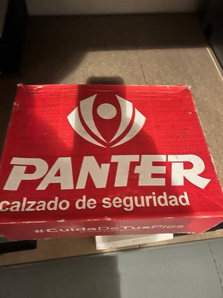 Zapatillas de seguridad Panter negras y azules