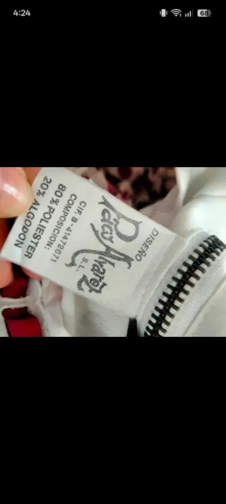 Vestido Flamenca Talla S Lunares Rojo