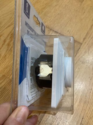 Interruptor regulable LED encastrable