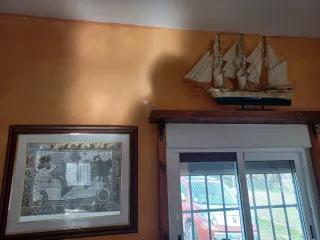 Maqueta de barco velero