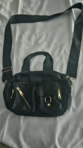 Bolso bandolera mujer negro