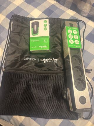 Pack Schneider: Regleta, Bolsa y Batería