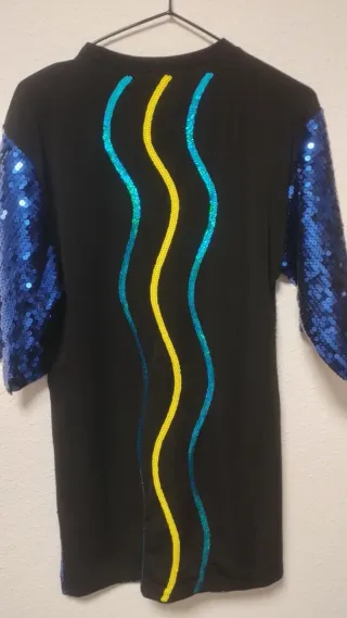 Vestido camiseta.  Los 2.      10€