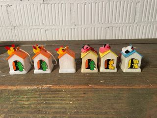 CAJA LARK y 6 SACAPUNTAS . A ESTRENAR. VINTAGE