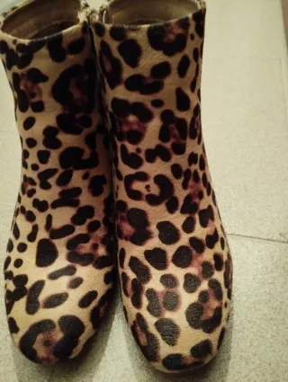Botines Maripaz leopardo