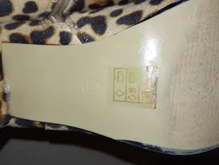 Botines Maripaz leopardo