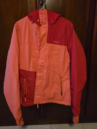 Chaqueta O'Neill esquí naranja y roja