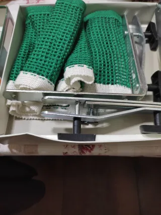 Set de red y soportes ping pong Enebe