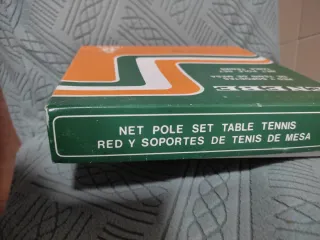 Set de red y soportes ping pong Enebe