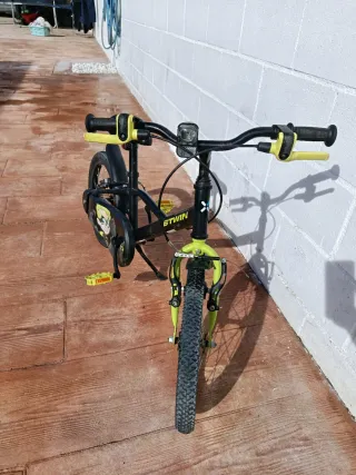 Bicicleta Btwin 500 Niño 16 Negra