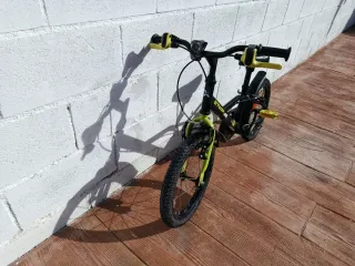 Bicicleta Btwin 500 Niño 16 Negra