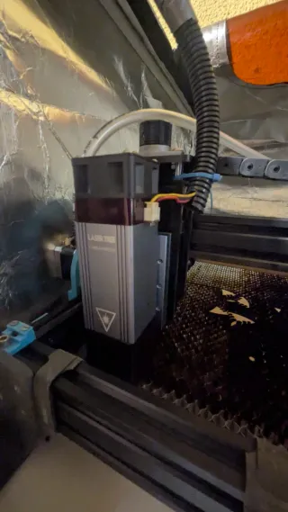 ⚡ Cortadora Láser 10W MKS DLC32 + Caja y Extras