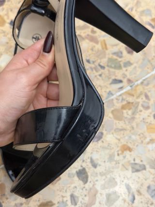 Tacones / zapatos de tacón Negro 10-11cm /