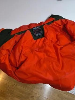 Cazadora Plumas Hombre Verde