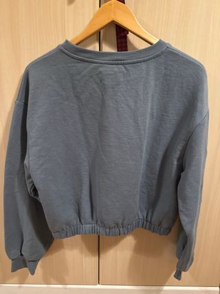 Sudadera Pull&Bear Azul Talla XL