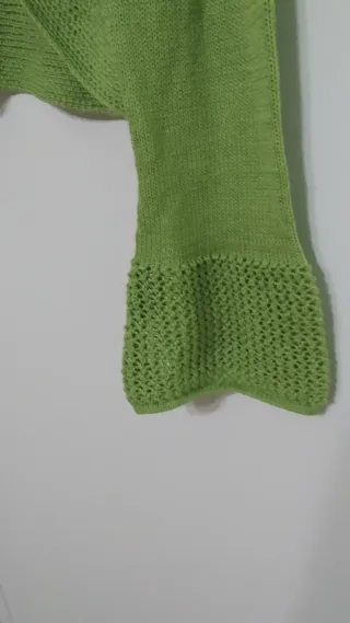Chaqueta torera verde