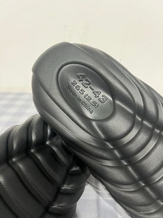 Preziosa ciabatte uomo nere numero 42/43