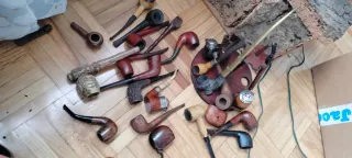 Supporti in legno per pipe