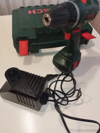 Taladro Bosch PSR 12 VE-2 con maletín