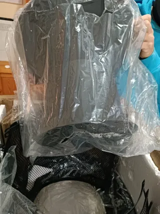 Chimenea y barbacoa Exterior Metálica Negra