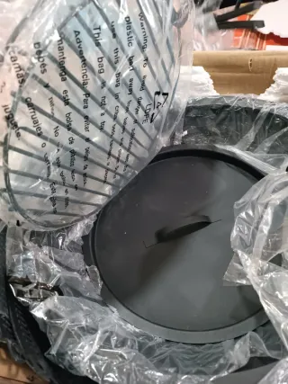 Chimenea y barbacoa Exterior Metálica Negra