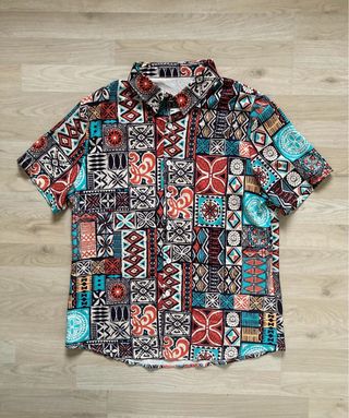 Lote 3 Camisas Hawaianas Estampadas