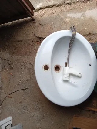 Encimera de mármol para lavabo