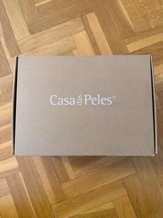 Chaqueta de ante marrón